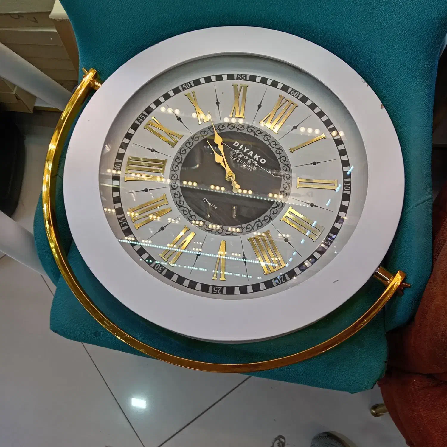 ساعت اینه ای استیل2200شده ششصدهزارتومن|ساعت دیواری و تزئینی|نیشابور, مدرس|دیوار