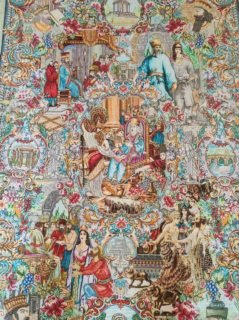 فرش دستباف سلاطین|فرش|کرمانشاه, |دیوار