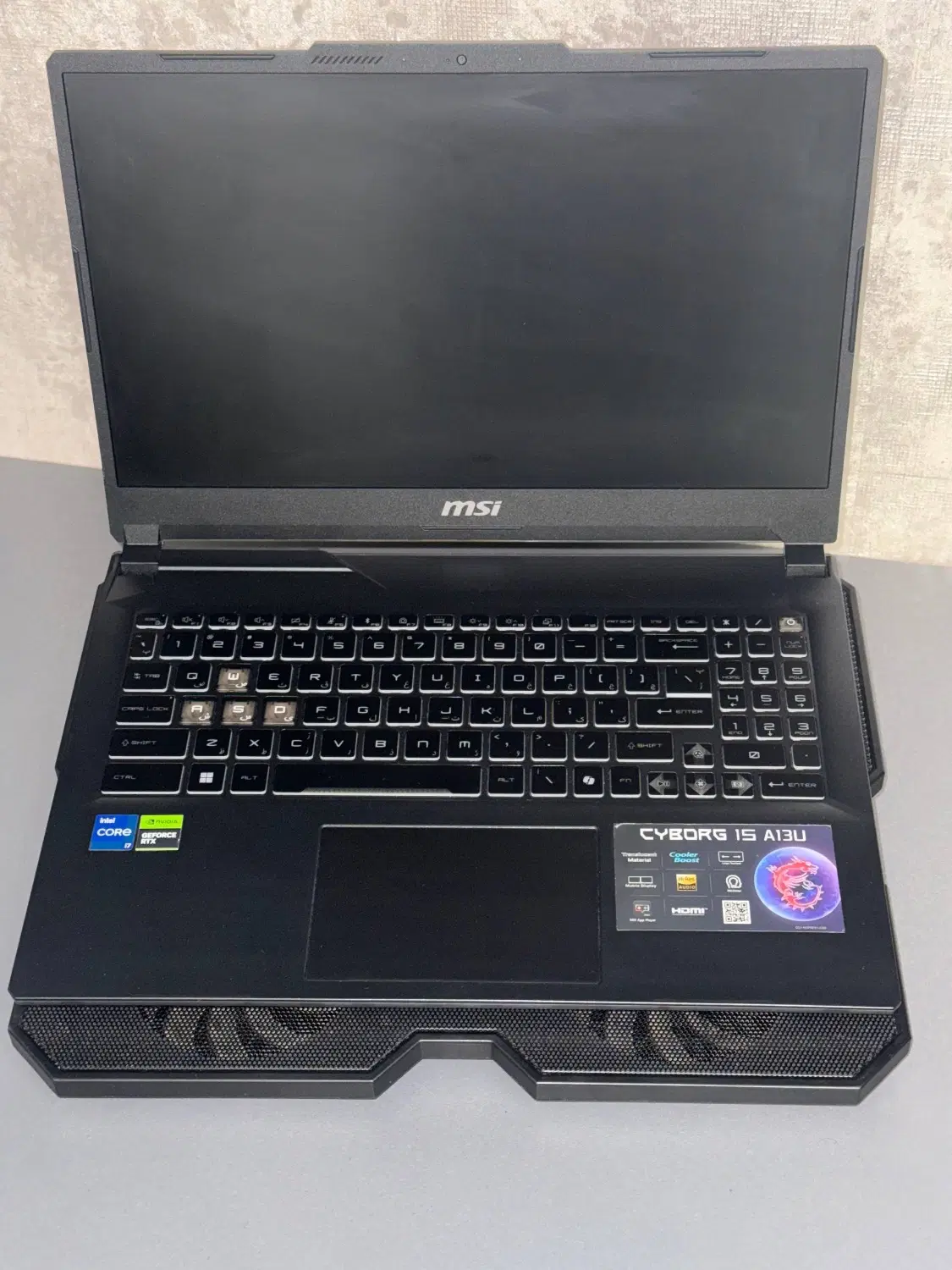 لپتاپ گیمینگ rtx3050 / core i7 / 16gig|رایانه همراه|تهران, پردیسان|دیوار