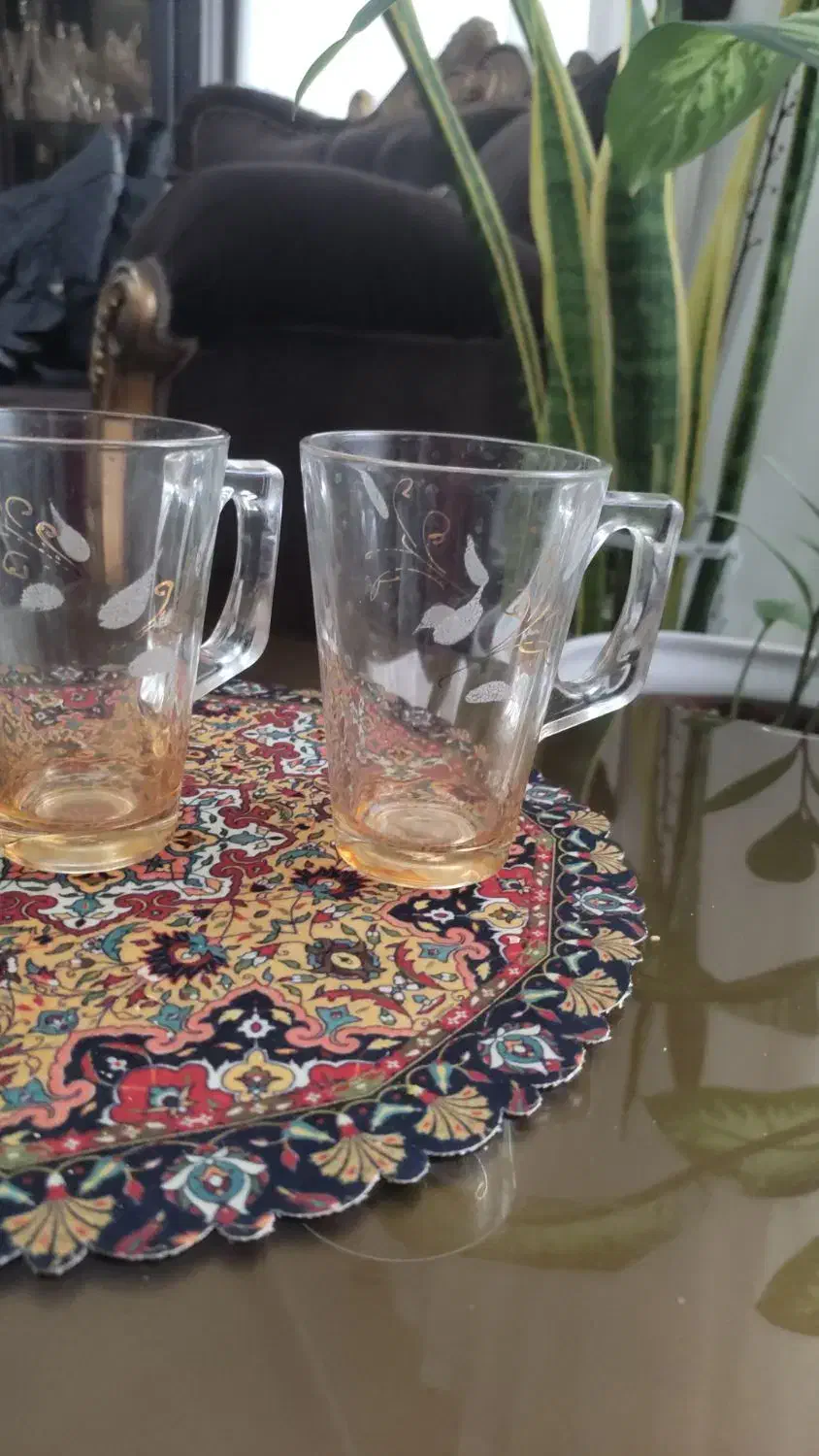 چند تا ظروف میوه خوری لیوان برای فروش|ظروف سرو و پذیرایی|رشت, جهاد|دیوار