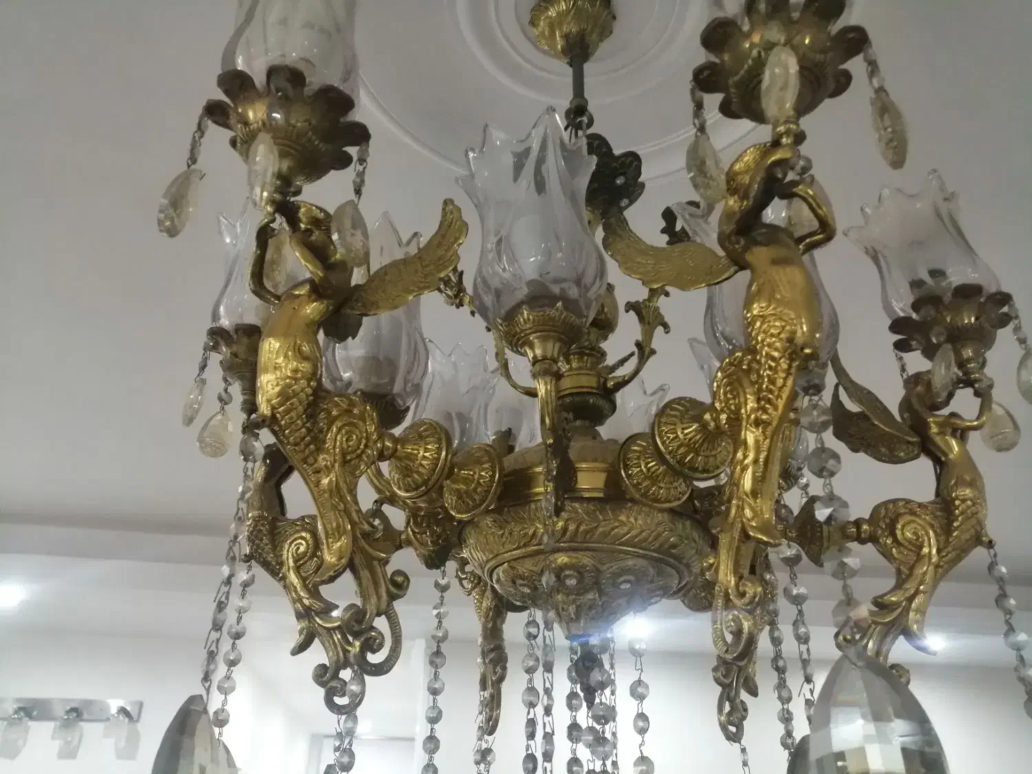 لوستر فرشته|لوستر و چراغ آویز|قدس, شهرقدس|دیوار