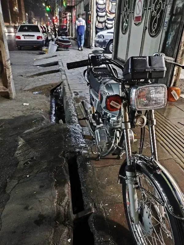 هندا 125 مزایده|موتورسیکلت|ملارد, |دیوار