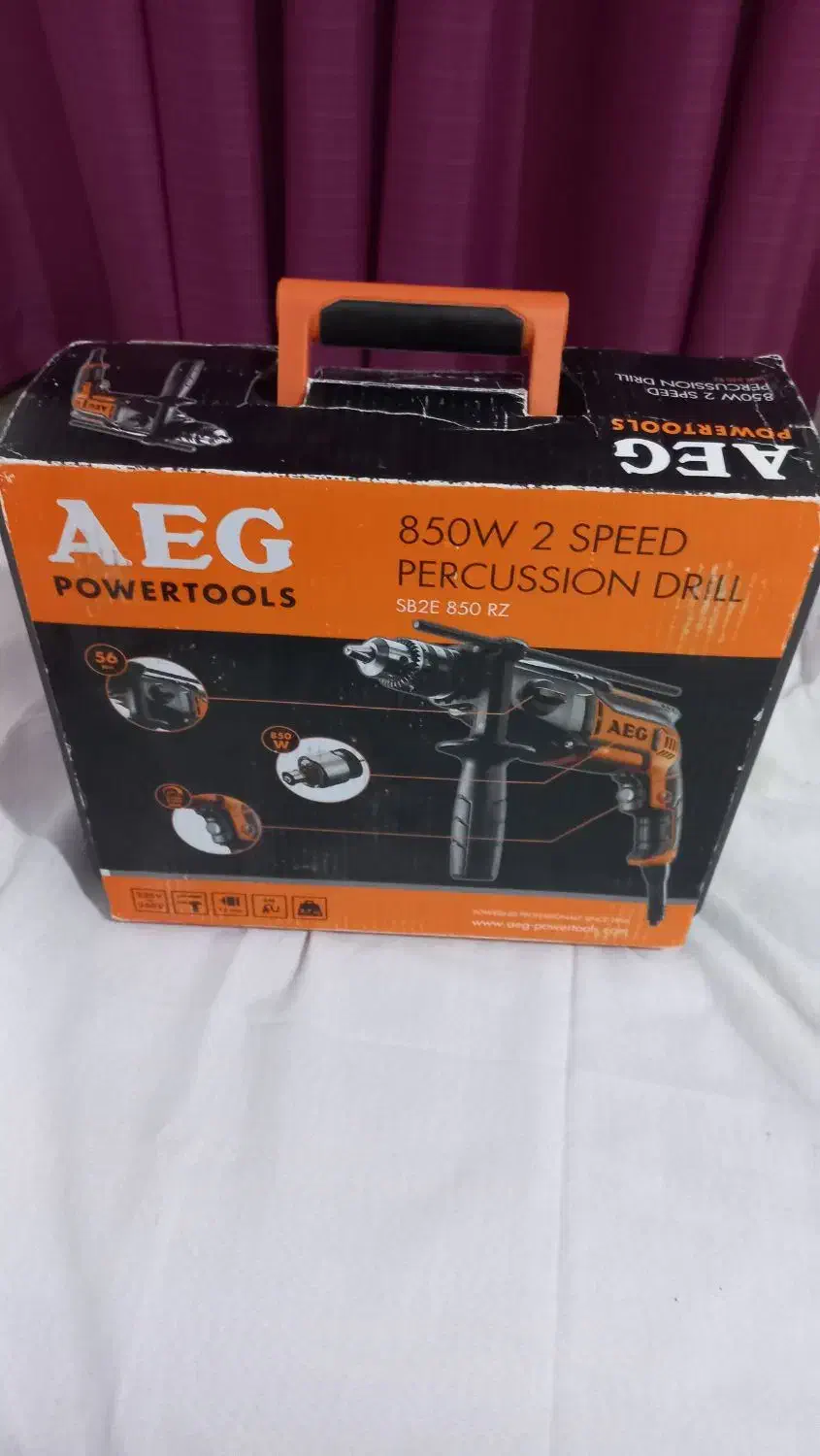 دریل چکشی سه نظام ۱۳ آچاری آاگ اصل نقداقساط|ابزارآلات|تهران, آذربایجان|دیوار