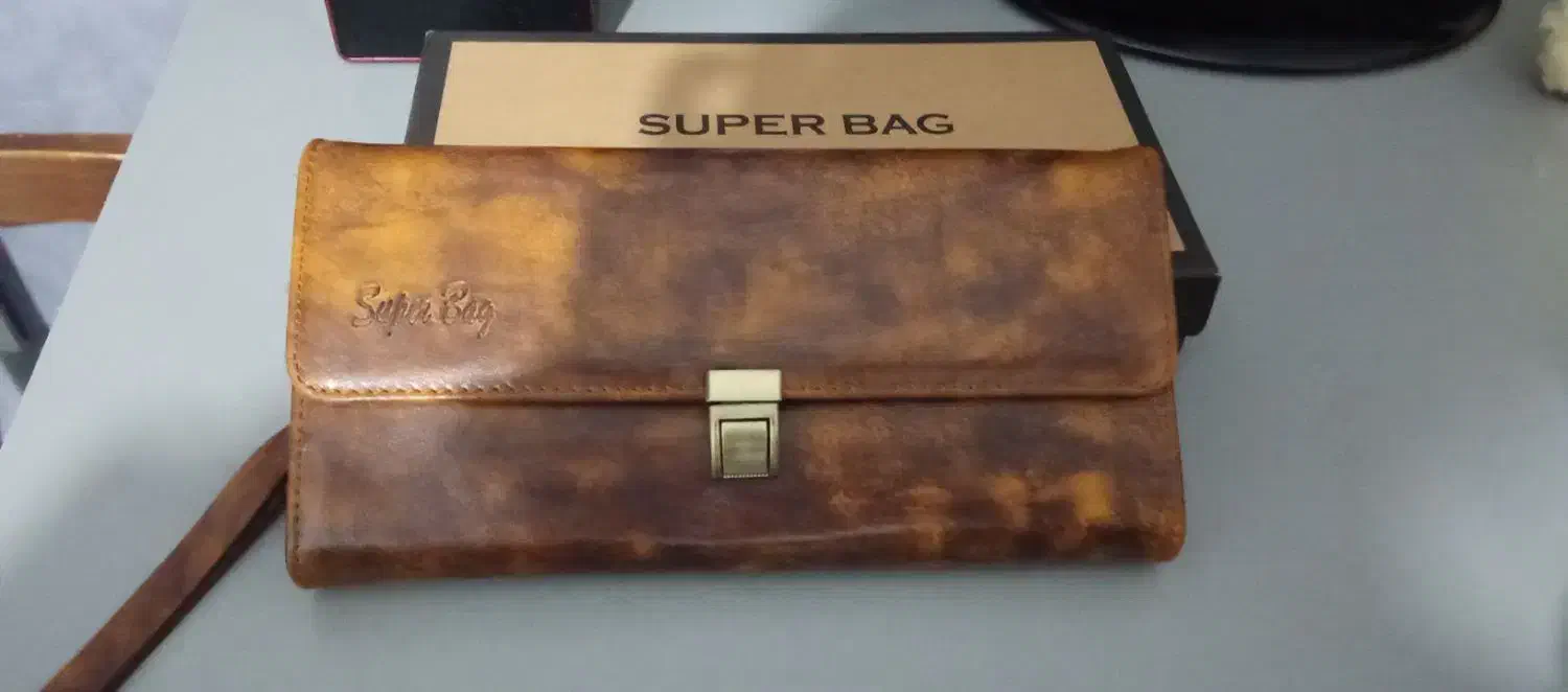 کیف پول و جا کارتی و گوشی چرم اصل فابریک|کیف، کفش، کمربند|فردیس, منظریه|دیوار