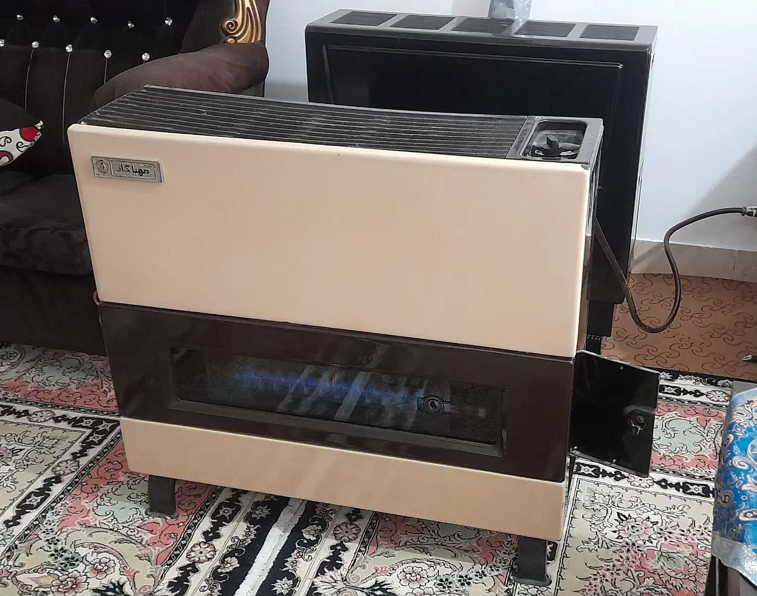 بخاری گازی|بخاری، هیتر، شومینه|بوئین زهرا, |دیوار