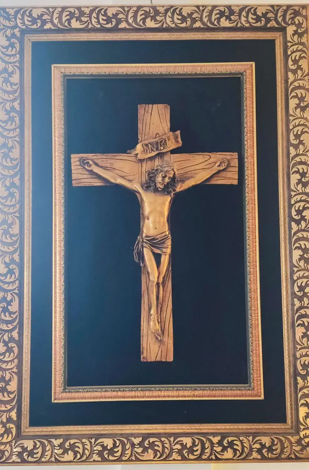 تابلوی مخمل صلیب|تابلو، نقاشی، عکس|فردیس, فردیس|دیوار