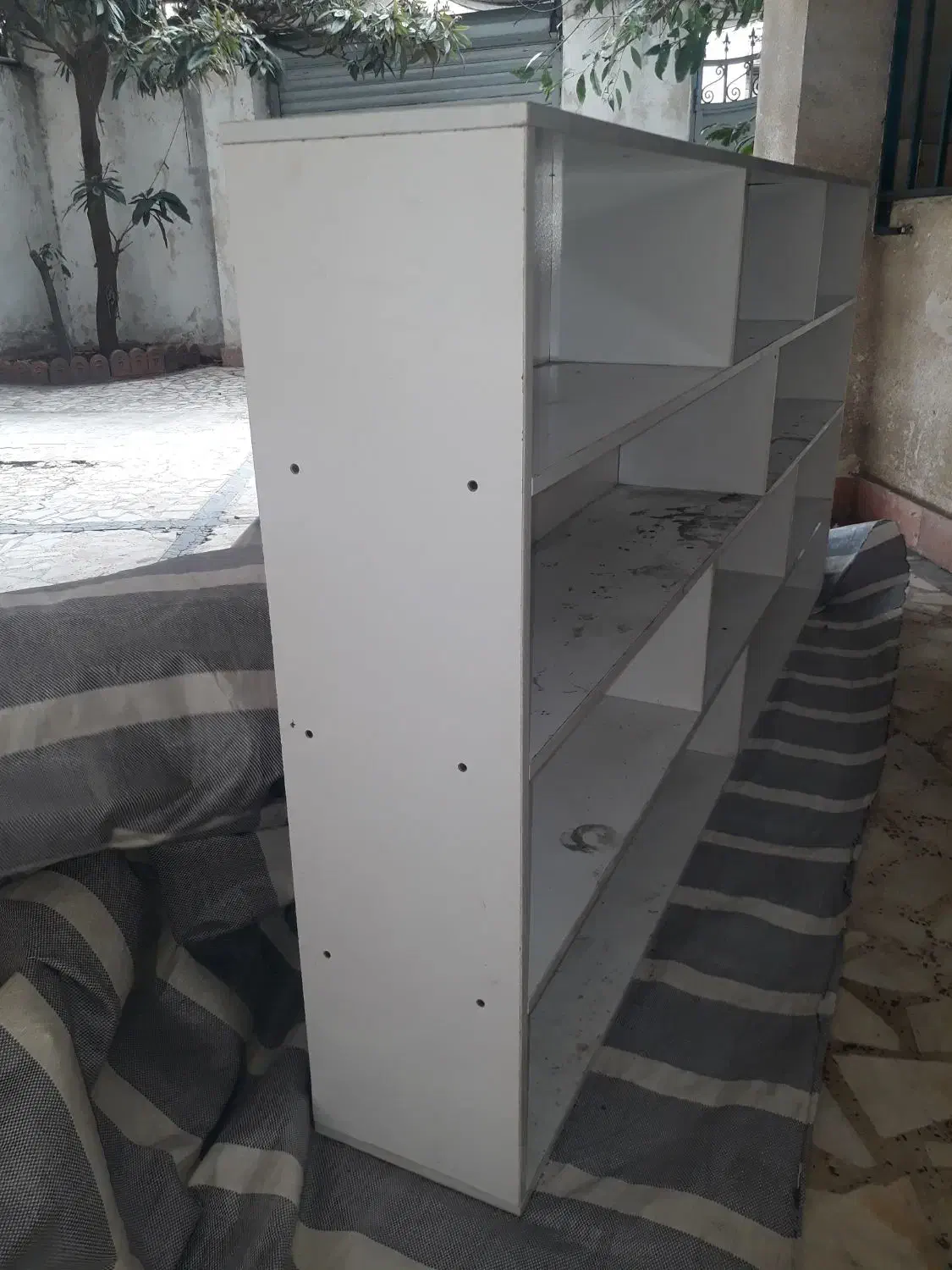 قفسه ام دی اف|کتابخانه، شلف، قفسه‌های دیواری|رشت, شهرک قدس|دیوار