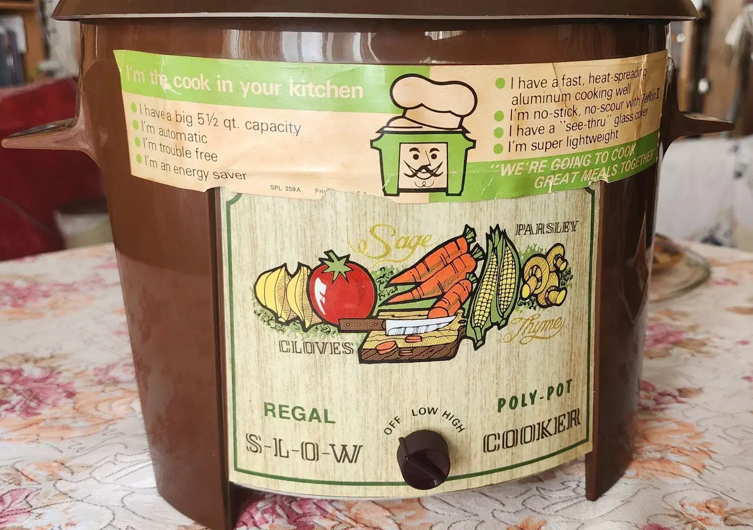 آرام پز برقی اتوماتیک ریگال پلی پات - مدل ۱۹۷۵|کلکسیون اشیاء عتیقه|تهران, هفت حوض|دیوار