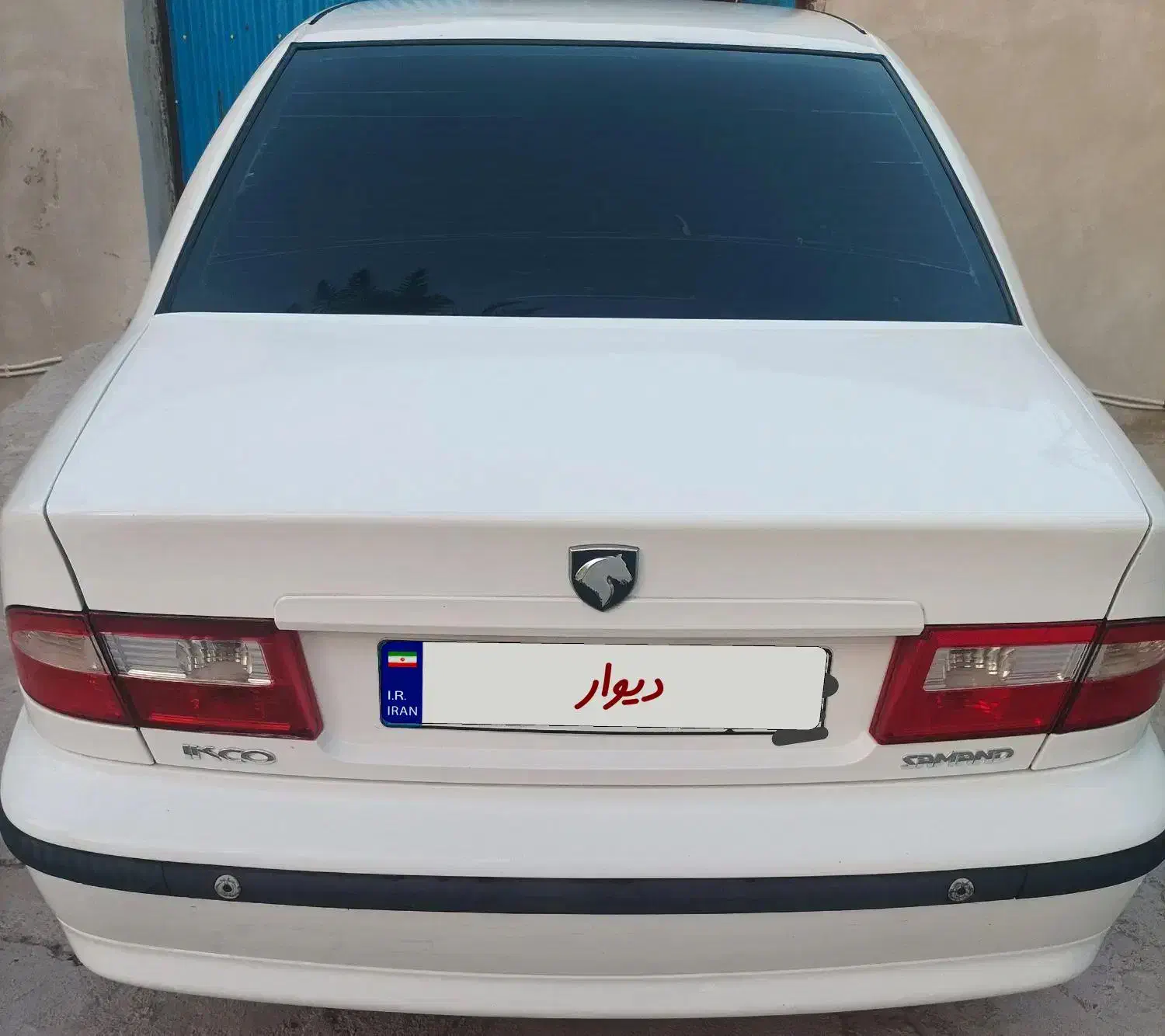 سمند LX سفید دوگانه شرکتی مدل 1390|خودرو سواری و وانت|میناب, |دیوار