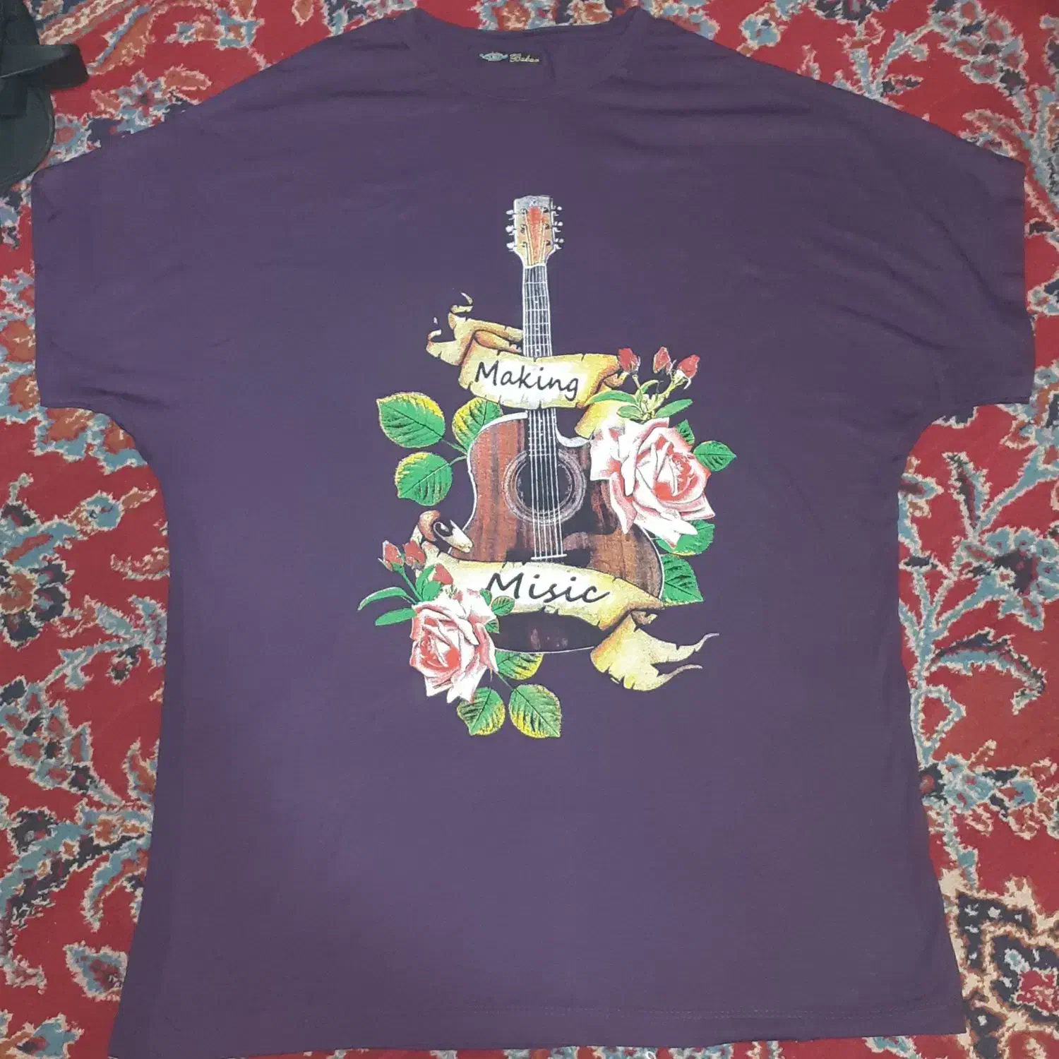 تیشرت طرح گیتار سایز ۳۸تا ۴۴|لباس|زابل, |دیوار
