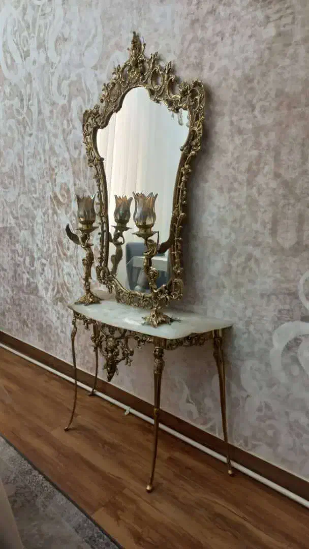 آیینه و شمعدان|صنایع دستی و سایر لوازم تزئینی|ری, فیروزآبادی|دیوار