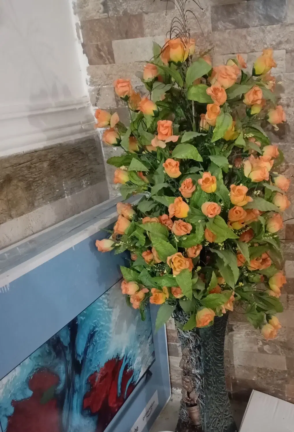 درختچه|گل مصنوعی|آبادان, |دیوار