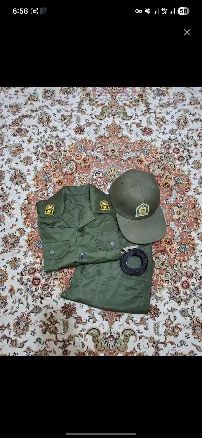 لباس و پوتین سربازی|لباس|قرچک, زیبا شهر|دیوار