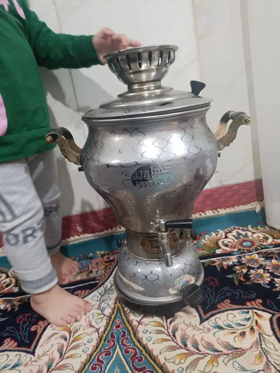 سماور گازی|سماور، چای‌ساز، قهوه‌ساز|لیلان, |دیوار