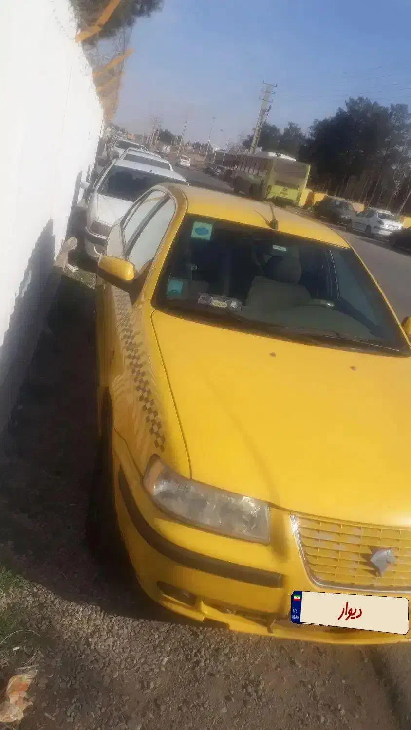سمند تاکسی ای اف سون مدل ۹۵|خودرو سواری و وانت|باقرشهر, |دیوار