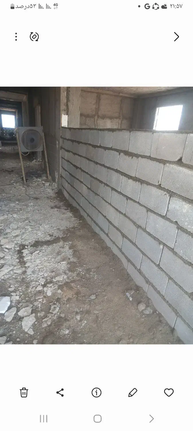 شیب بندی آجر چینی دیوار و...|خدمات پیشه و مهارت|لردگان, |دیوار