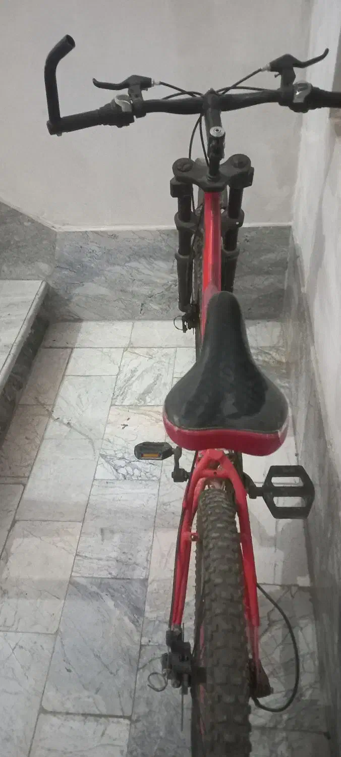 دوچرخه ۲۴ دنده ای فنری|دوچرخه، اسکیت، اسکوتر|دماوند, گیلاوند|دیوار