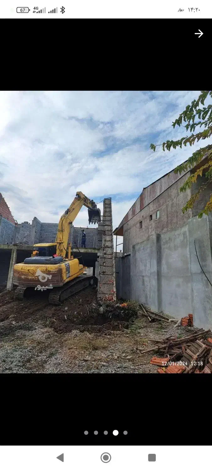 ماشین آلات راهسازی لودر کمپرسی بیل تخریب خاکبرداری|خدمات حمل و نقل|خرم‌آباد, |دیوار