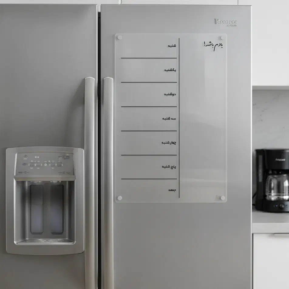 وایت برد شفاف داچوب برنامه ریزی آهنربایی 22x17cm|لوازم التحریر|تهران, جوادیه|دیوار