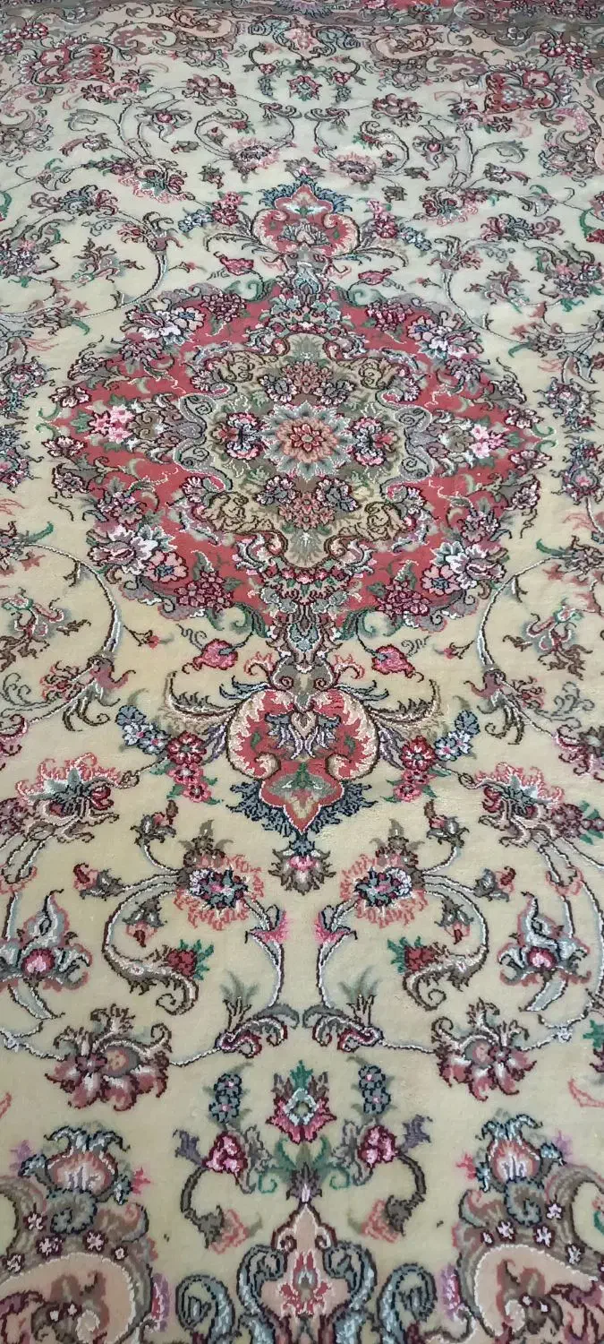 فرش دستبافت جفت ۶ متری رج ۴۰ طرح علیا|فرش|تبریز, |دیوار