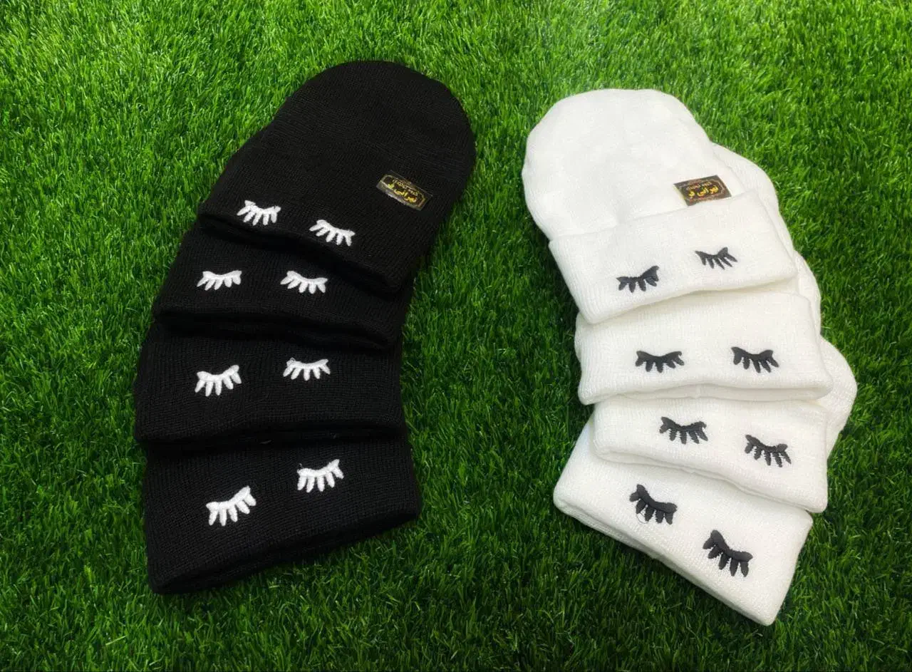 عمده تیراژ - کلاه زنانه گلدوزی لبه برگرد ضخیم|لباس|اراک, |دیوار