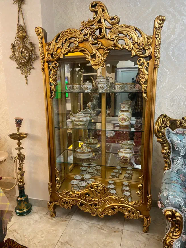 بوفه چوبی|بوفه، ویترین، کنسول|تبریز, |دیوار