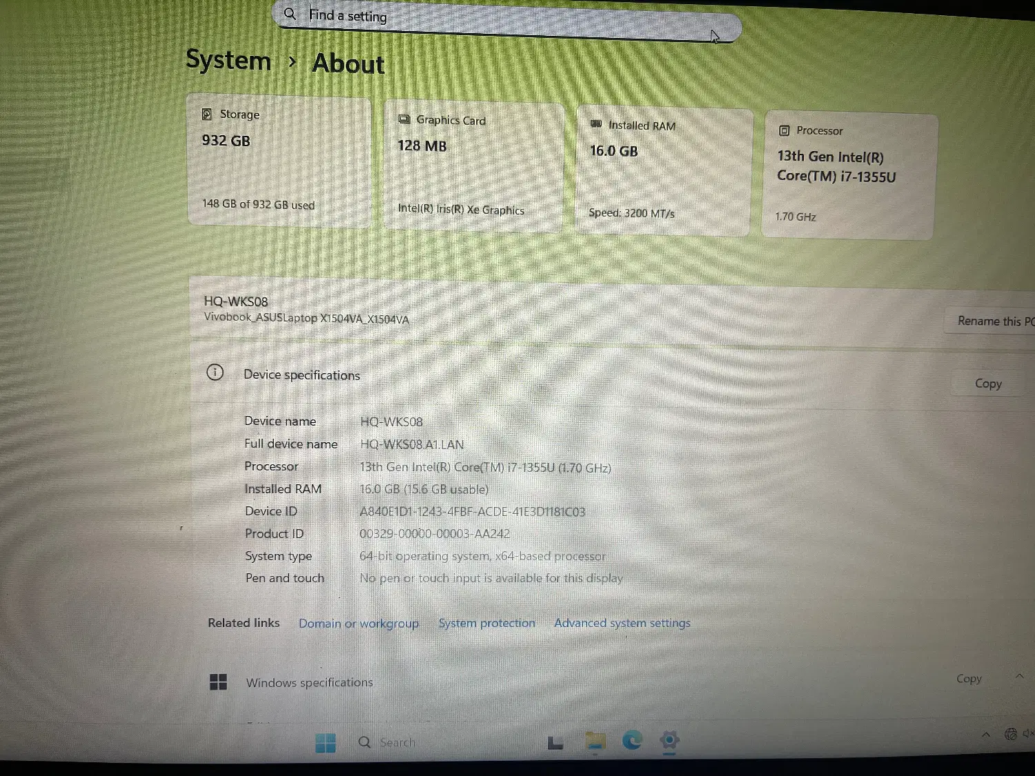 LapTop Asus Vivobook|رایانه همراه|تهران, شهران شمالی|دیوار