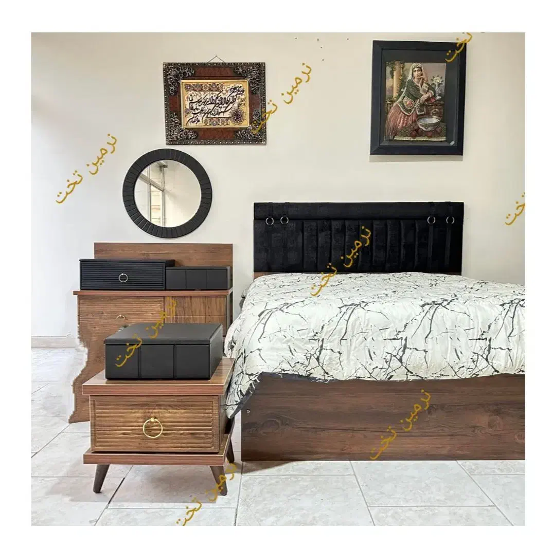 تخت خواب.     درنا کد 411|تخت و سرویس خواب|کرج, ساسانی (قلمستان)|دیوار