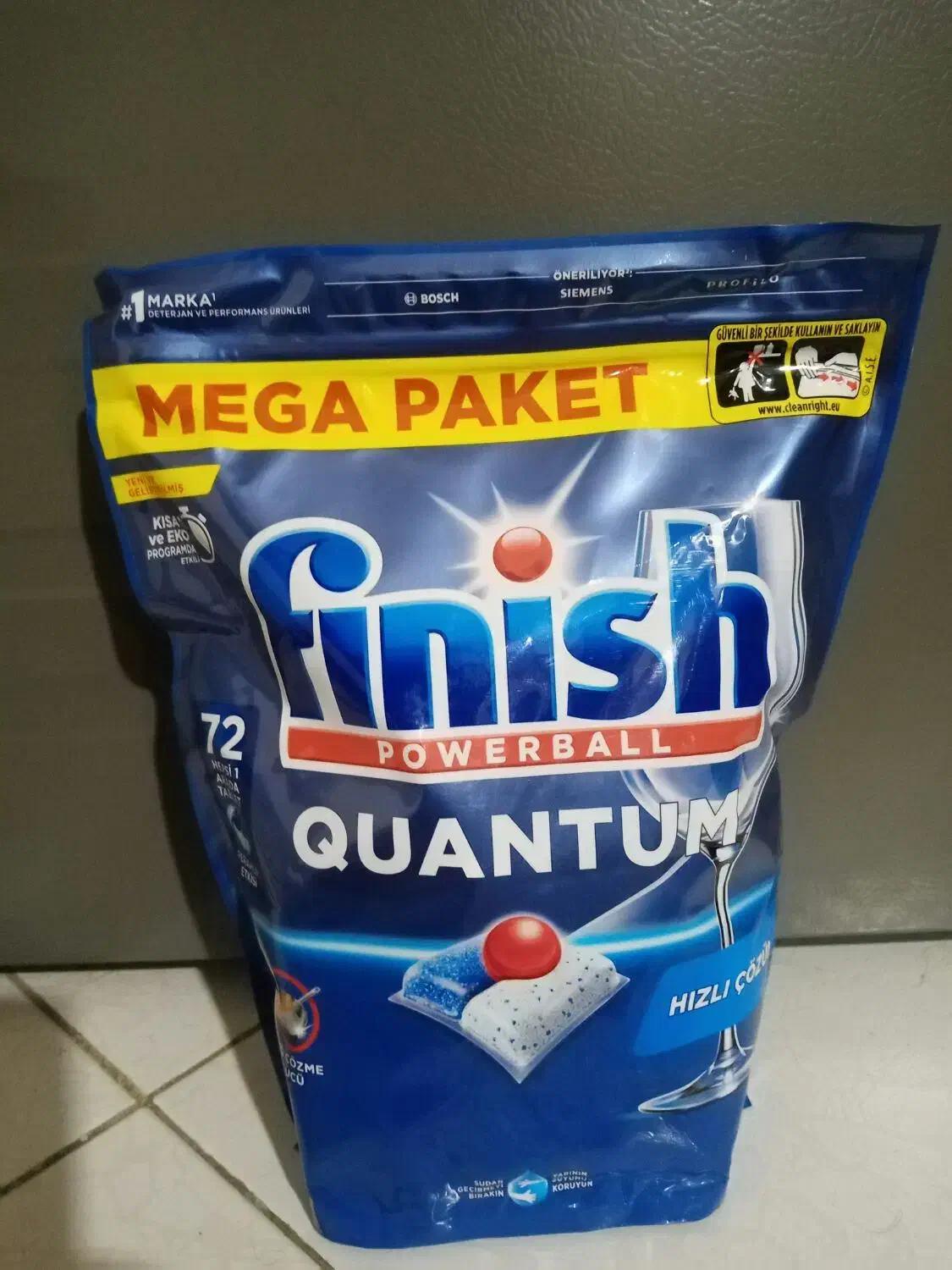 قرص ظرفشویی فنیش 72عددی اصل ترکیه|مواد شوینده و دستمال کاغذی|فردیس, منظریه|دیوار