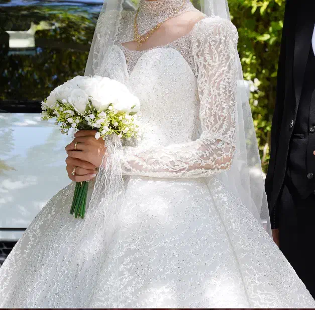 لباس عروس سایز ۳۶  ۳۸|لباس|تنکمان, |دیوار