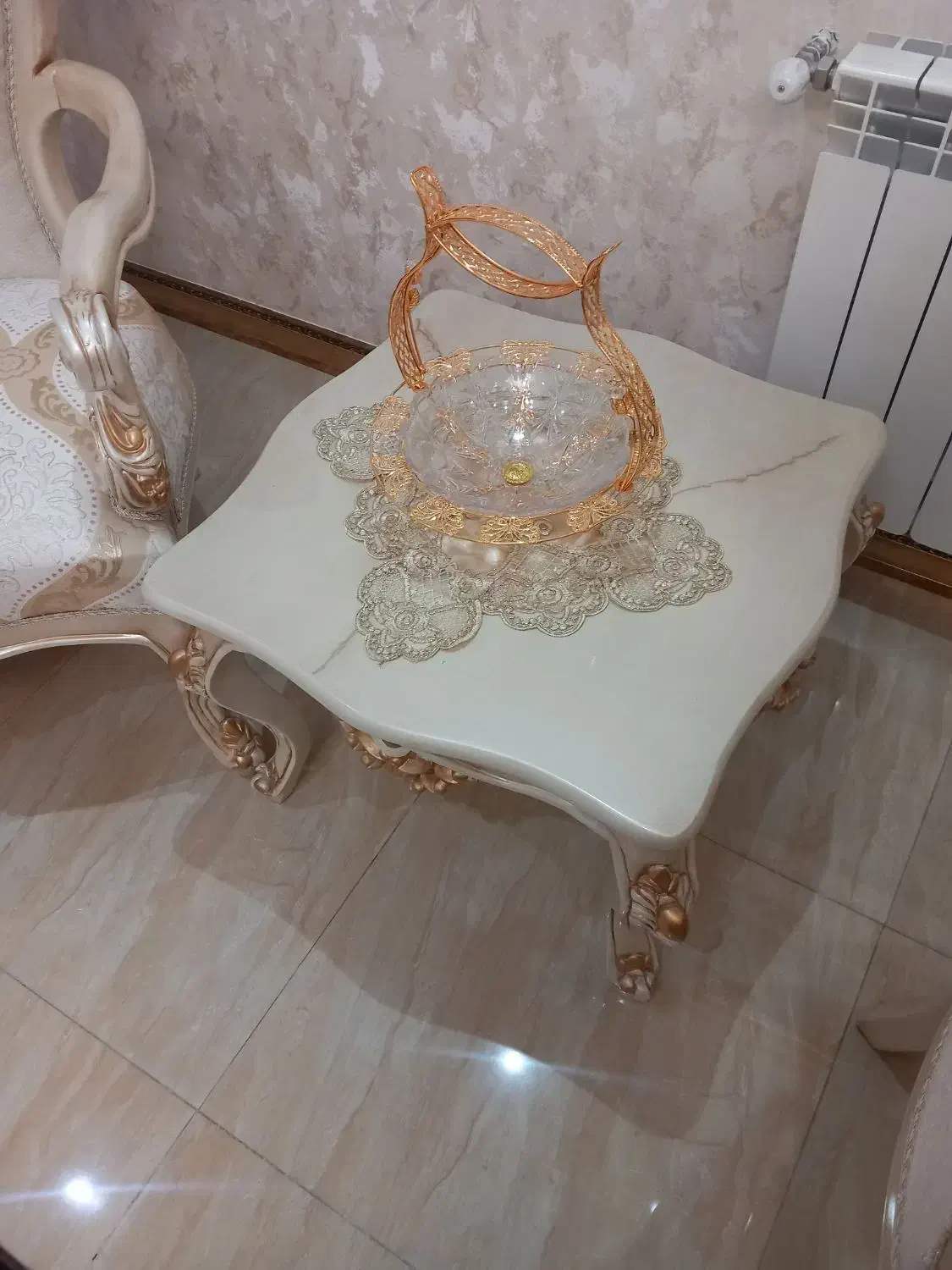 رومیزی ۴تیکه. یه ناهارخوری. یه جلومبلی ودوعسلی|پرده، رانر، رومیزی|تهران, ورزشگاه آزادی|دیوار