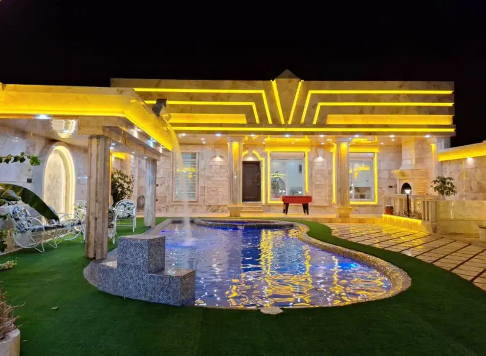 اجاره عمارت باغ ویلاهای استخر ابگرم واستخر آبسرد|اجارهٔ کوتاه‌مدت ویلا و باغ|دزفول, |دیوار