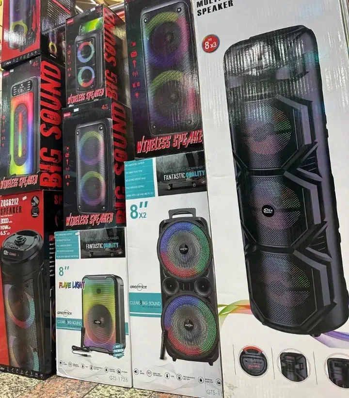 فروش انواع اسپیکر اصلی درابعاد مختلف به قیمت عمده|سیستم صوتی خانگی|بروجرد, |دیوار