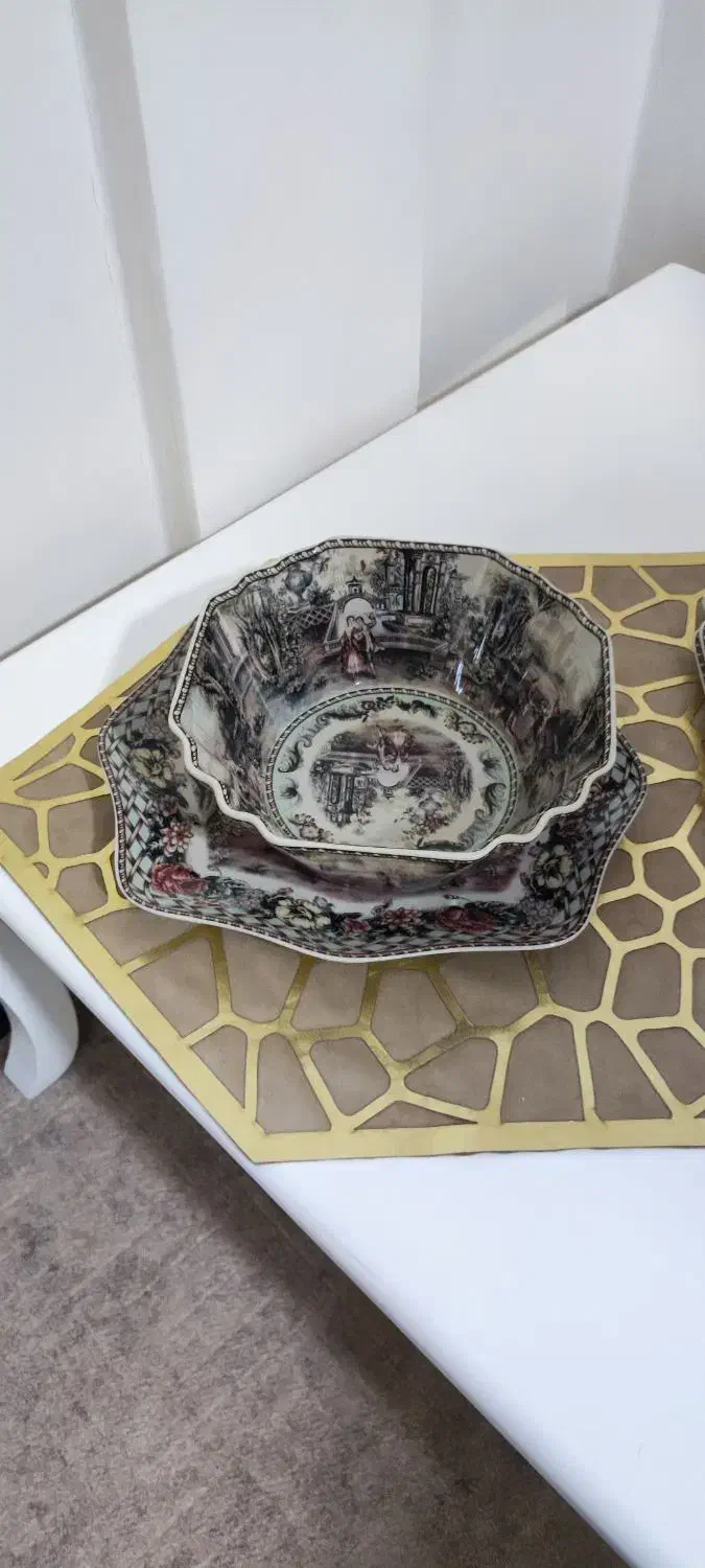 ظروف آنتیک فن انگلیس|ظروف سرو و پذیرایی|اهواز, کوی ترابری|دیوار