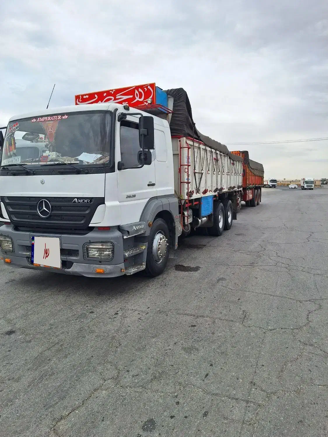 سینه آکسور دهچرخ|خودرو سنگین|تیران, |دیوار