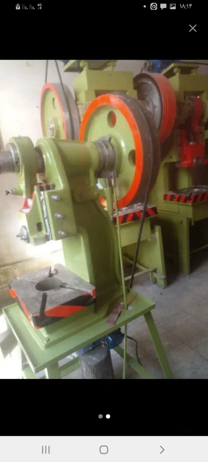 پرس ۱۲تن اکبند ساخت شرکت زمانی باگرانتی|ماشین‌آلات صنعتی|پاکدشت, خاتون آباد|دیوار