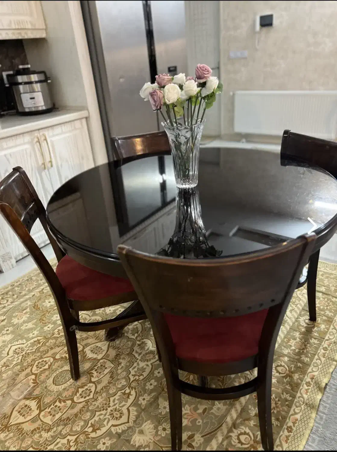 میزنهارخوری و ساعت ایستاده|میز و صندلی غذاخوری|مشهد, گوهرشاد|دیوار