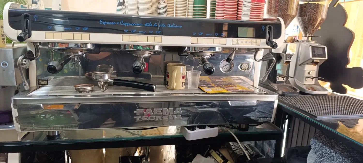 دستگاه اسپرسو فائما صنعتی|کافی‌شاپ و رستوران|هشتگرد, شهرک ریحانه|دیوار
