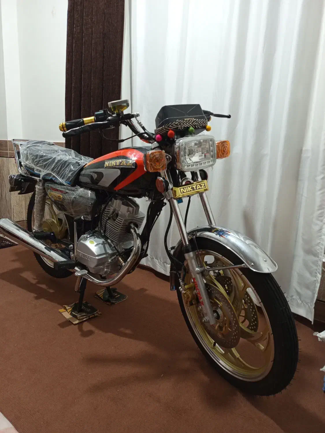 موتور نیکتاز 150سفارشی دودیسک صفر کیلومتر|موتورسیکلت|گنبد کاووس, |دیوار