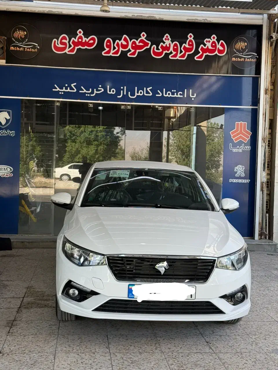 تارا V1 سفید مدل۴۰۴ برج روز|خودرو سواری و وانت|بهبهان, |دیوار