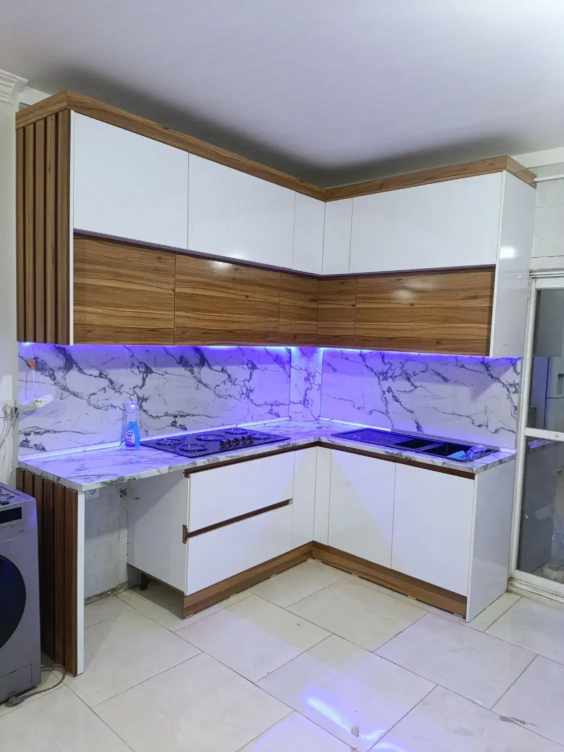 اجرای کابینت و سازه های چوبی MDF|کتابخانه، شلف، قفسههای دیواری|گرگان, |دیوار