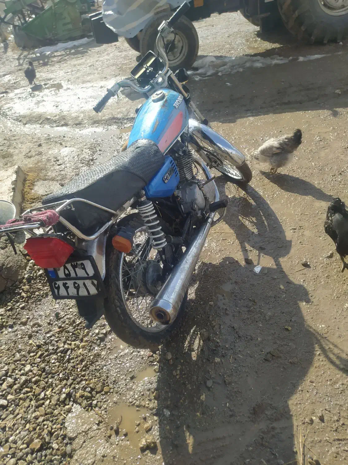 موتور پلاک ملی|موتورسیکلت|بیرانوند, |دیوار