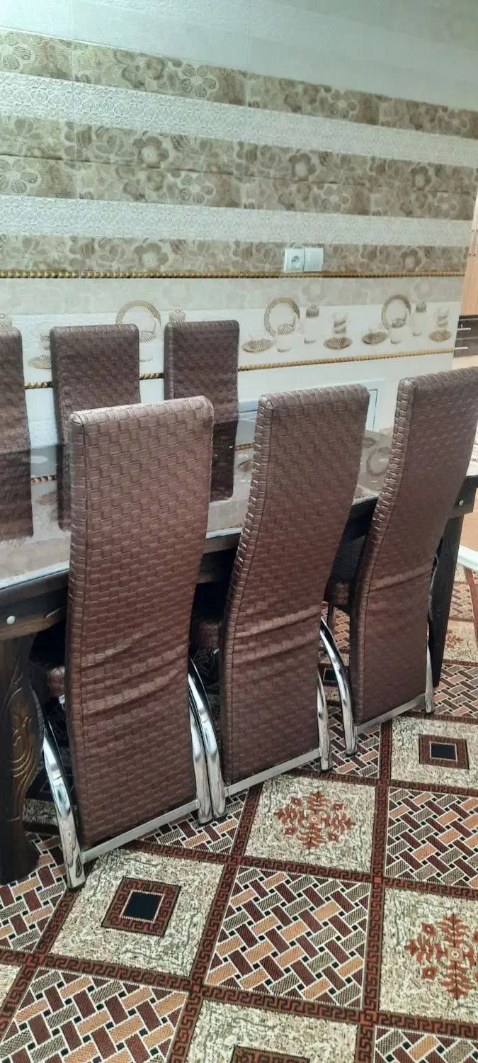 میزنهارخوری۶نفره|میز و صندلی غذاخوری|فولادشهر, فولادشهر|دیوار