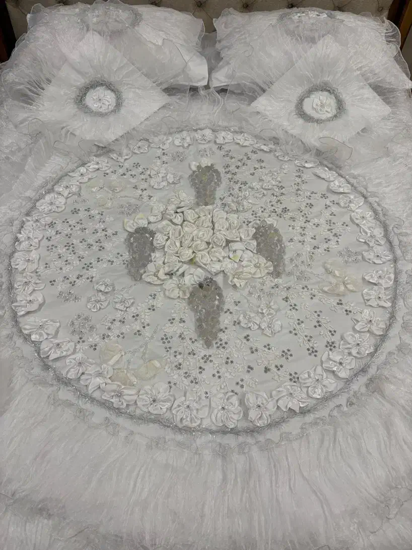 سرویس ۵ تکه روتختی عروس کار دست|سرویس روتختی|زاهدان, |دیوار