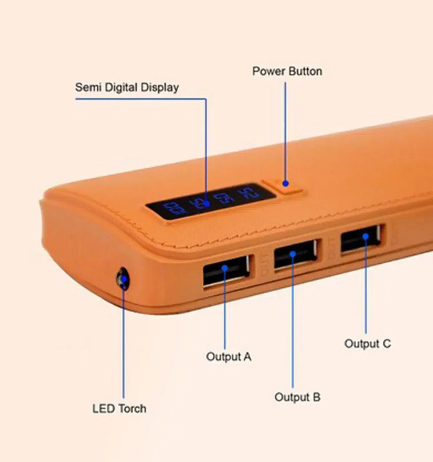 پاوربانک 20000 میلی آمپر YT-10 نو|لوازم جانبی موبایل و تبلت|تهران, خزانه|دیوار