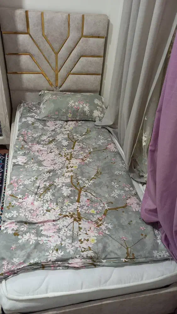 سرویس تخت خاب تک نفره با کمد در حد|تخت و سرویس خواب|ری, شهرری|دیوار