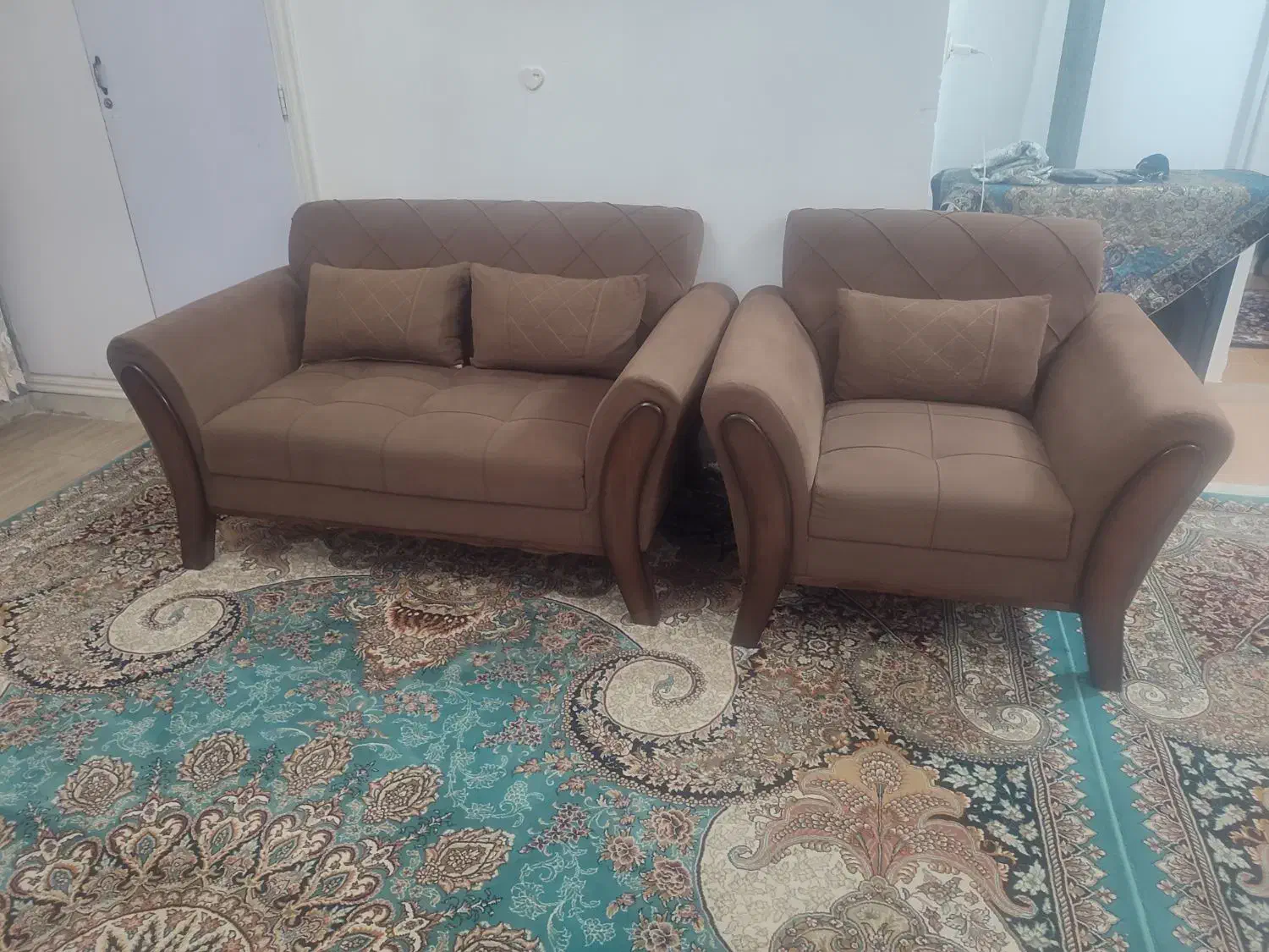 مبل راحتی هفت نفره|مبلمان خانگی و میز عسلی|گرگان, |دیوار