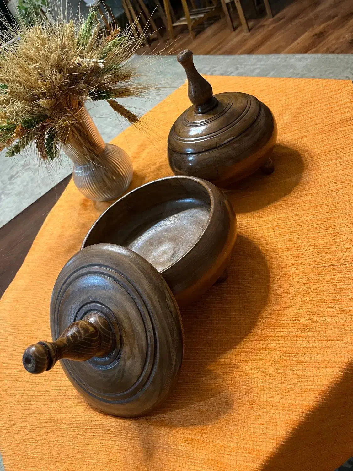 ظروف چوبی|ظروف سرو و پذیرایی|خرمآباد, |دیوار