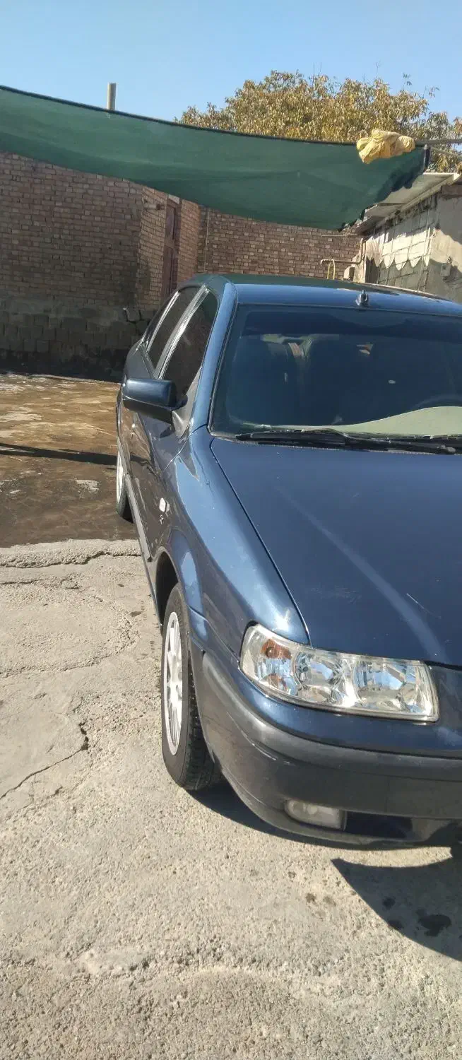 سمند اف 7مدل نودودو دوگانه فابریک رنگ ابی متالیک|خودرو سواری و وانت|پیرانشهر, |دیوار