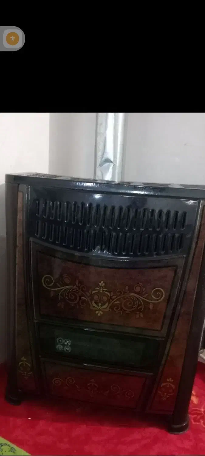 بخاری گازی در حد نو|بخاری، هیتر، شومینه|اردبیل, |دیوار